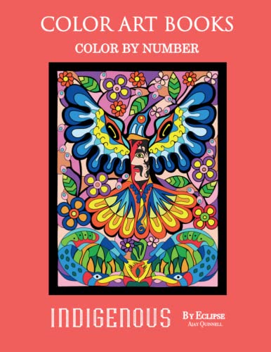 Indigenous - Color By Number Book : Superior Paper Edition. Version 2
