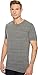 AG Adriano Goldschmied mens Bryce Short Sleeve Heathered Crew Neck Tee T Shirt, Heather Grey, Small US