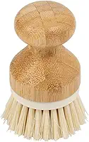 Oikos - Escova de Limpeza Redonda com Cabo de Bambu