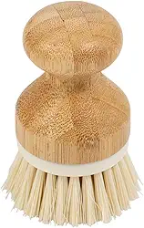 Oikos - Escova de Limpeza Redonda com Cabo de Bambu