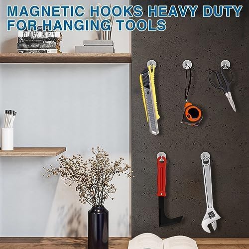Image of LOVIMAG Magnetic Hooks for Cruise Essentials 2026 Cabins Door 25 Pack-50LBS