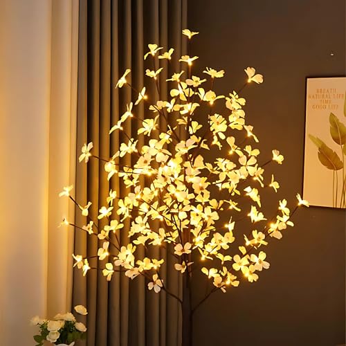 SAMEILI 5ft White Bonsai LED Tree Lamp WARM WHITE - Image 6