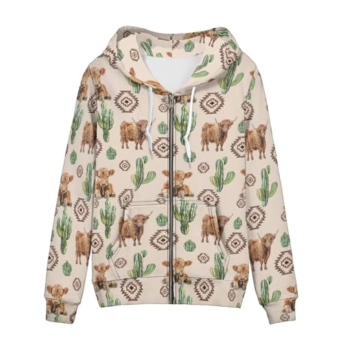 Women's Zip Up Y2K Hoodies Casual Long Sleeve Hooded Sweatshirt Fall & Winter Track Jackets with Pockets