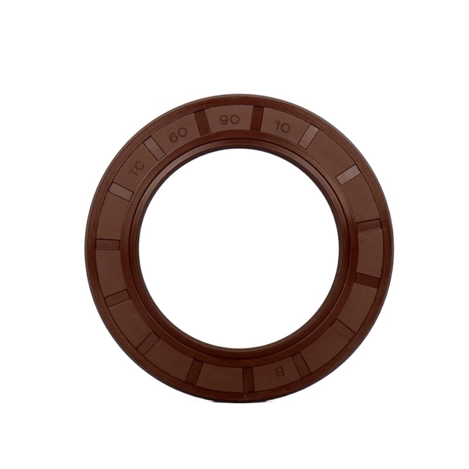 Gasket Rotating 1Pcs FKM Framework Oil Seal ID 35mm OD 42-82mm Thickness 7-12mm Fluoro Rubber Gasket Rings, Brown Rubber Oil Seal Seal Resistant (Size : 35x47x7mm-1Pcs)