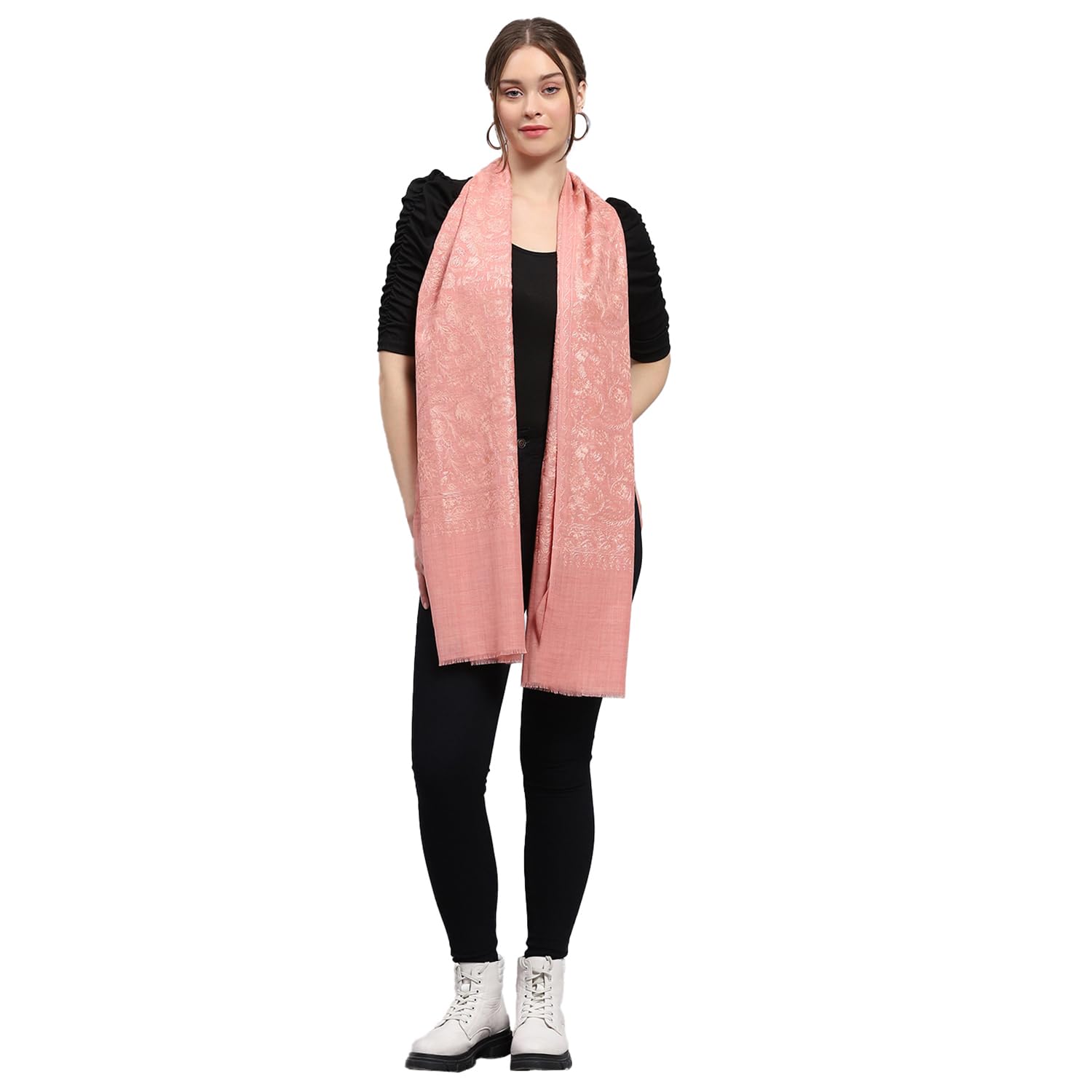 monte carlo Womens Self design Stole (224STL4534)-picture-28