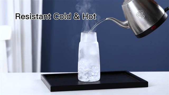 Amazon.com: Yalucky Bedside Carafe and Glass Set, Water Carafe