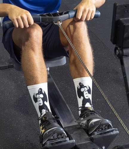 DIVER SOCKS Calcetines Deporte Hombre: Calcetines para Running, Ciclismo, Crosstraining, Padel y Gimnasio -Calcetines hombre divertidos con diseños unicos para Atletas - Talla unica 40-46 - imagen 2