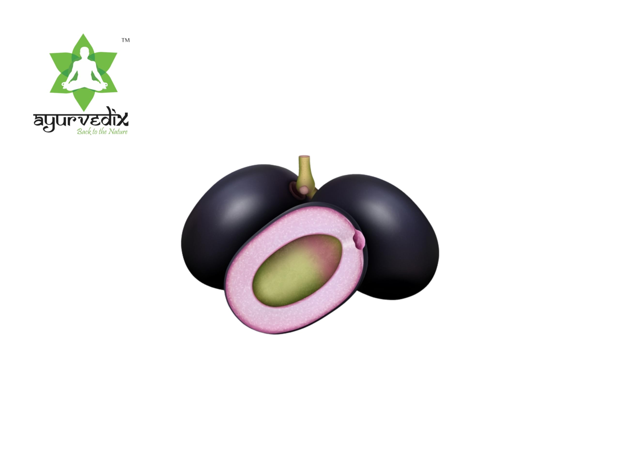 Ayurvedix Jamun Seed Powder 200g | Jamun Guthli (Syzygium cumini) Powder | Supports Digestion, Metabolism & Daily Wellness | Natural Antioxidant Herbal Powder 1