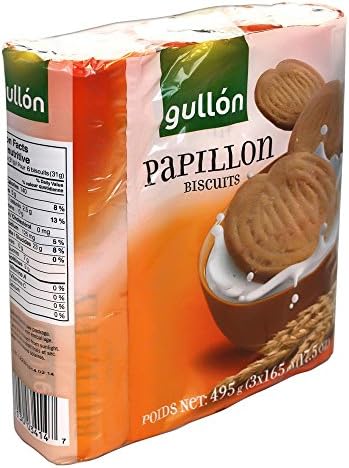 Gullon Butterfly Cookies 495G 3pack
