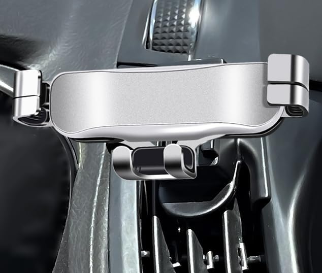 Support téléphone voiture Ford Kuga 2013-2023 résistant argent - 8