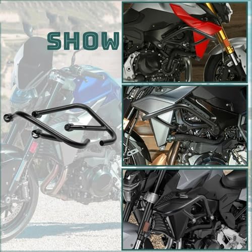 Eviter casse moteur F900R avec ce crash bar protection de cadre - 6
