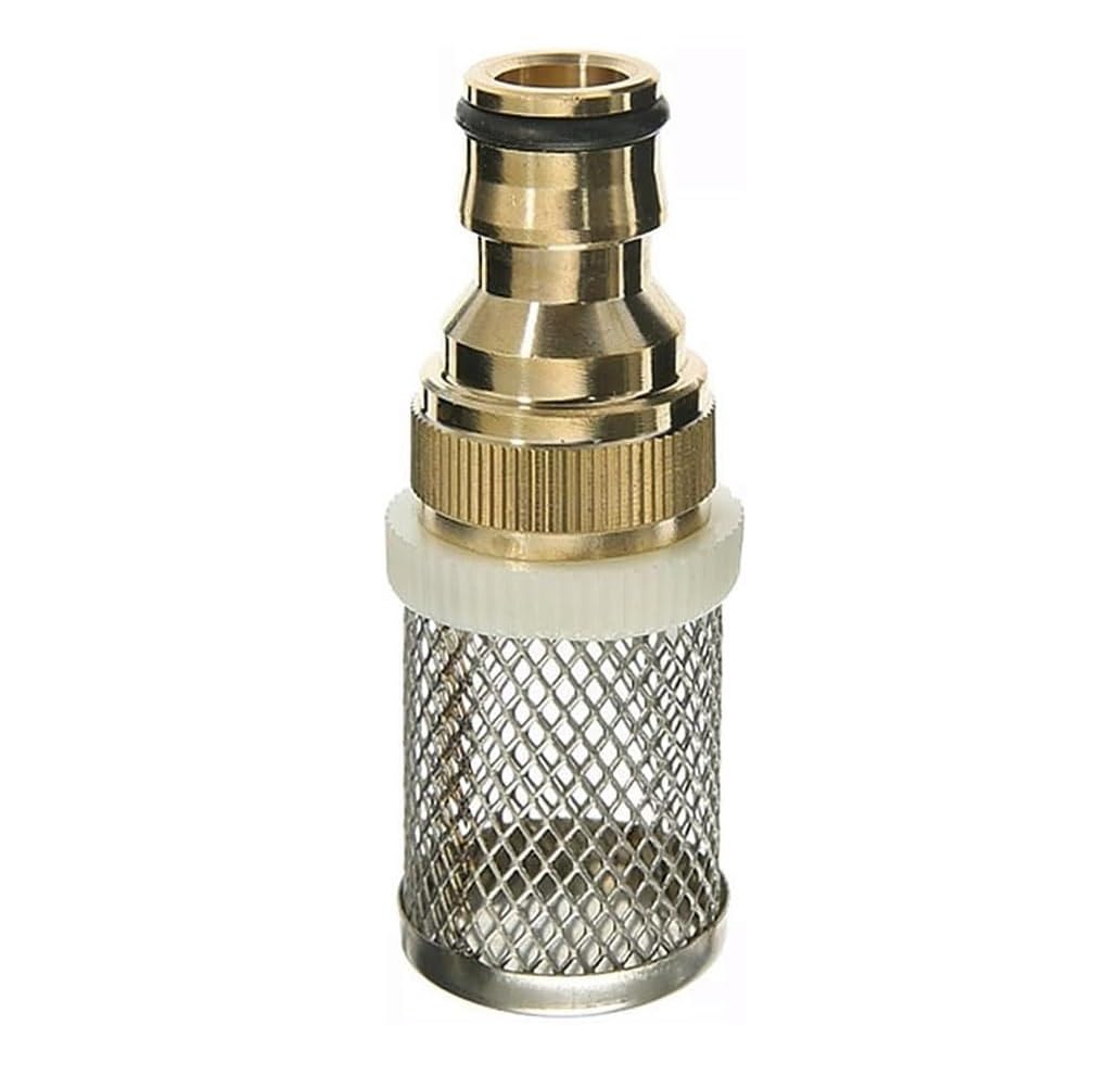 Filtro para Manguera， 1 Filtro de Malla de Acero Inoxidable for riego de jardín.(1/2)