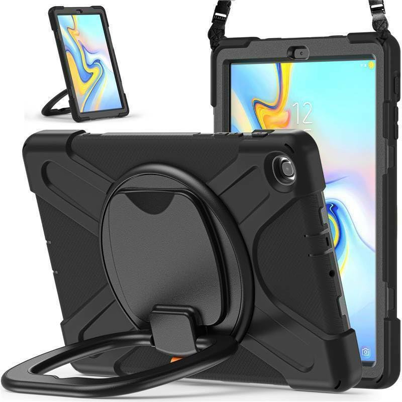 Coque Samsung Tab A 10.1 2019 silicone rigide SM-T510 T515 avec sangle - 4