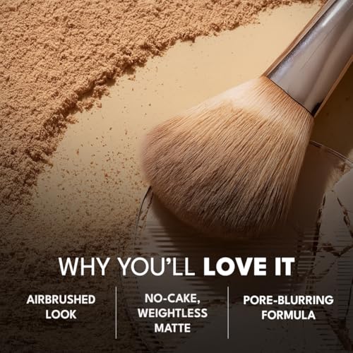 Image of FLiCKA Cover To Conquer Compact Powder For Velvet Matte Finish, Long-Lasting, Smooth Finish| Absorbs Oil, Waterproof Formula, Prevents Creasing| 01 Ivory, 9g