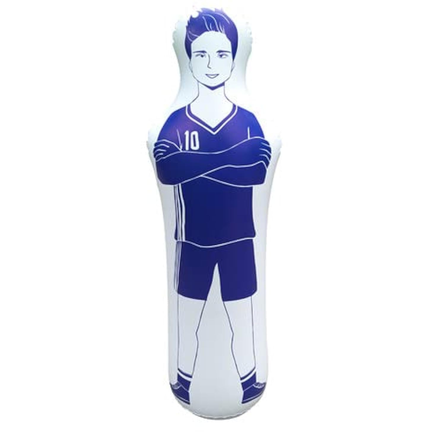 THE WHITE SHOP Inflatable Soccer Dummy Goalkeepr Air Mannequin Free Kick Defender Wall Football Practice Tumbler