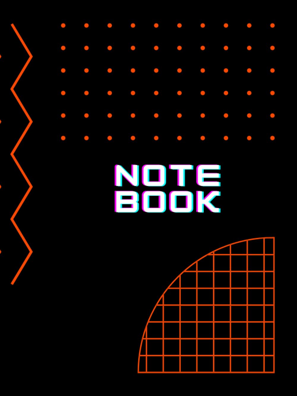 Notebook: All black composition notebook