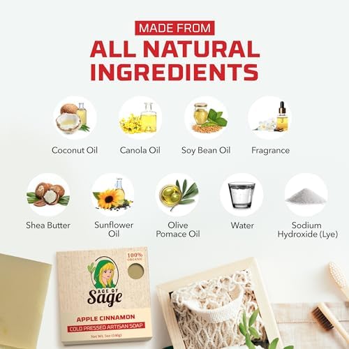 Miniatura 7 de Set de regalo de jabón en barra natural para hombres, jabón vegano hecho a mano con aceite esencial, jabones de lavado aromáticos todos hidratantes,