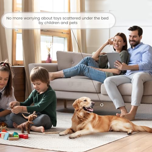 HONKID Under Couch Blocker - 196\" L x 11\" H Customizable Length, Prevents Sundries, Easy Install, Secure Fit, Blocker for Toys - with 25 Pcs Zip Ties, Perfect for Sofa, Bed, and Furniture - Thumbnail 7