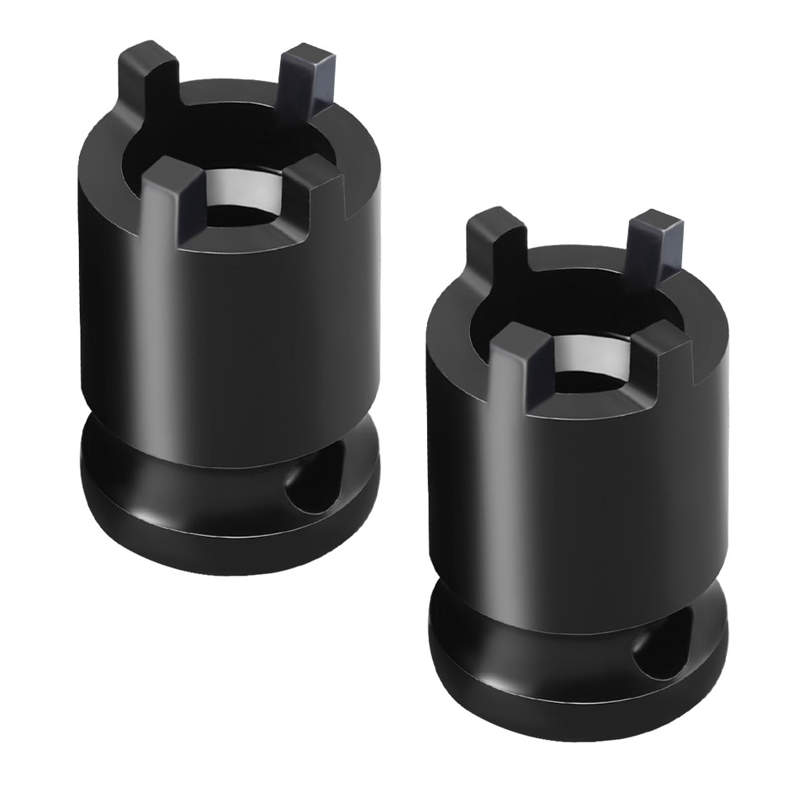 Veltros 2Pieces Angles Grinder Socket Wrench 1 / 2Inch Adapter 4Pin Spanner for Cordlessly Impacts Power Equipment Accessories Socket Adapter