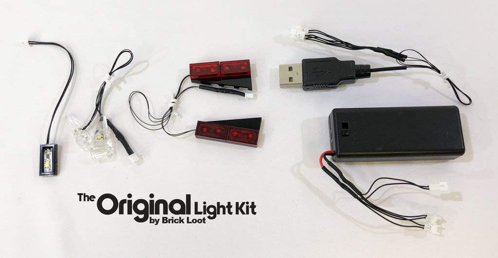 Brick Loot Deluxe LED Light Kit for Your Lego Technic Chevrolet Corvette ZR1 Set 42093 (Lego Set Not Included)