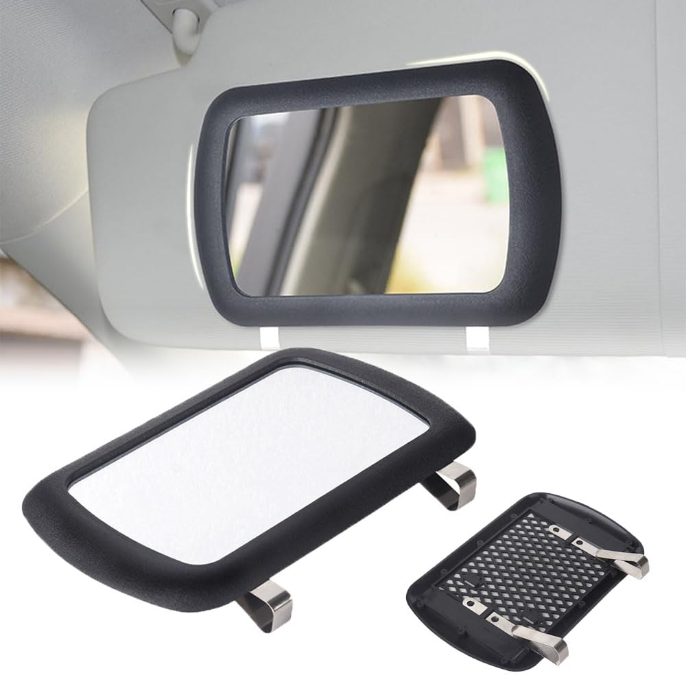 Car Vanity Mirror, For Suzuki Ignis Auto Sun Visor HD Makeup Mirror, Clip on Rear View Sun Shading Mirror for Women
