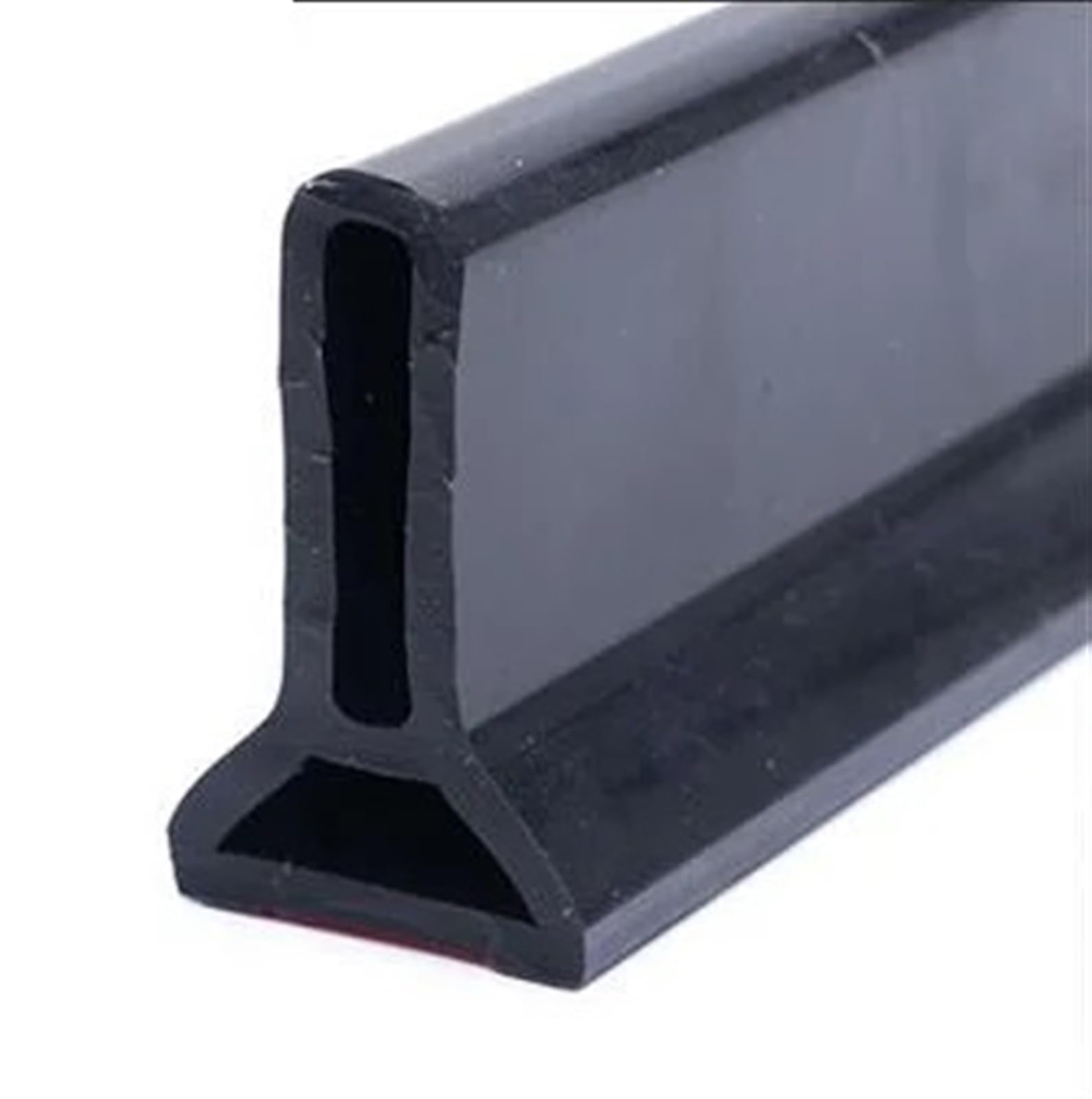 HUDFVIOI Wet Room Floor Barrier 50mm High Bendable Shower Water Dam Bathroom Stopper Barrier and Retention System Dry and Wet Separation Flood Threshold Blocker for Bathroom(Black,50cm)