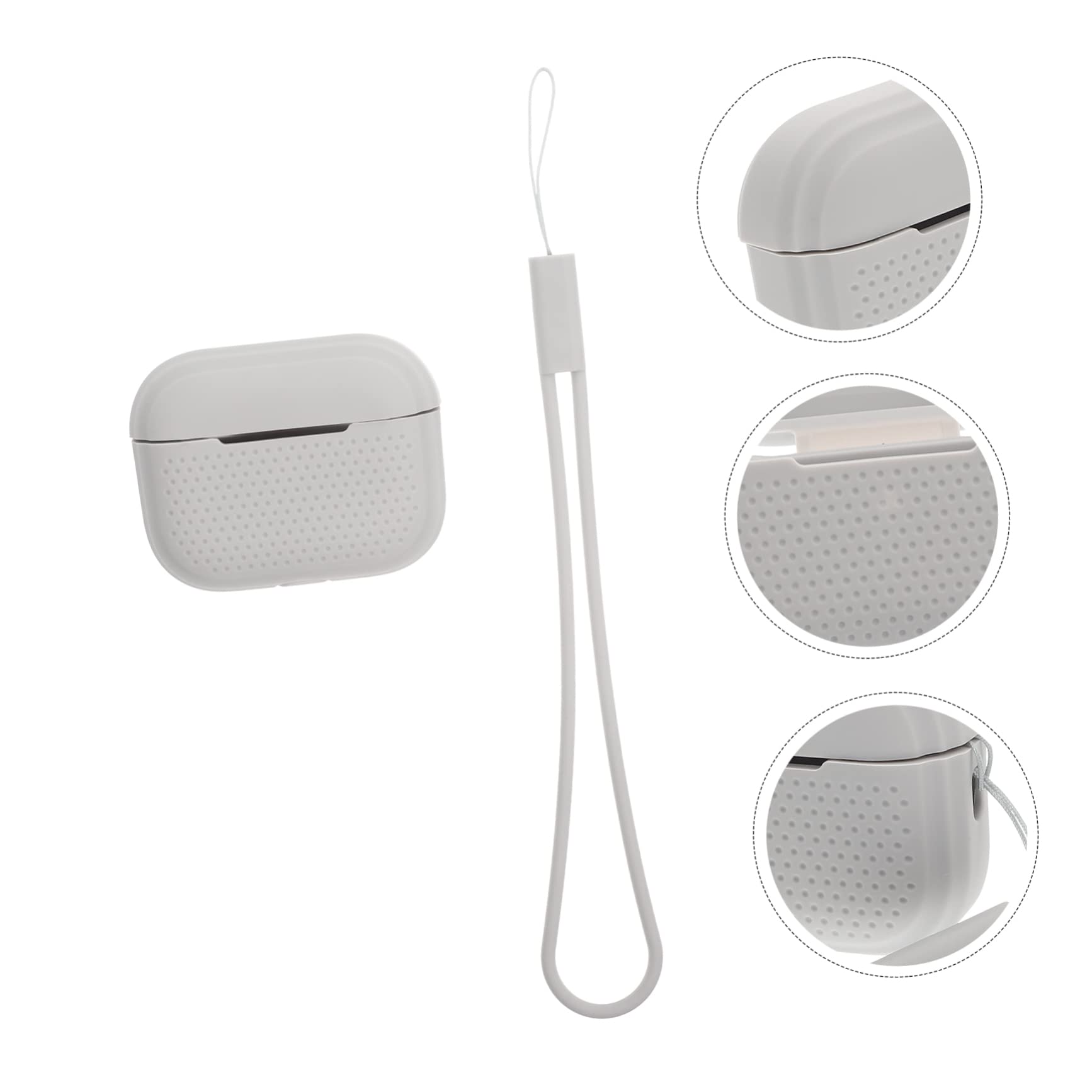 jojofuny 5piezas Funda Protectora para Auriculares Inalámbricos Estuche Compacto y Ligero Compatible con Pro Diseño Moderno y Versátil para Uso Diario y