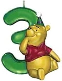 Winnie the Pooh Age 3 Birthday Candle Case Pack 4