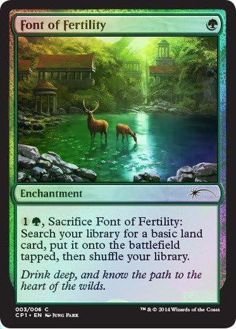 Magic The Gathering - Fuente de Fertilidad (003006) - Clash Pack Promos - Foil