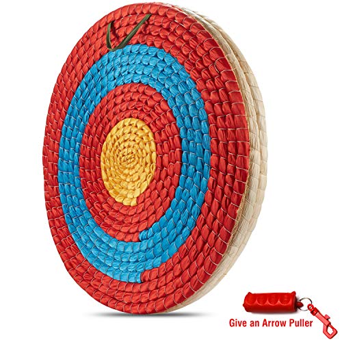 KAINOKAI Traditional Hand-Made Archery Target,Arrows Target for Recurve Bow Longbow or Compound Bow