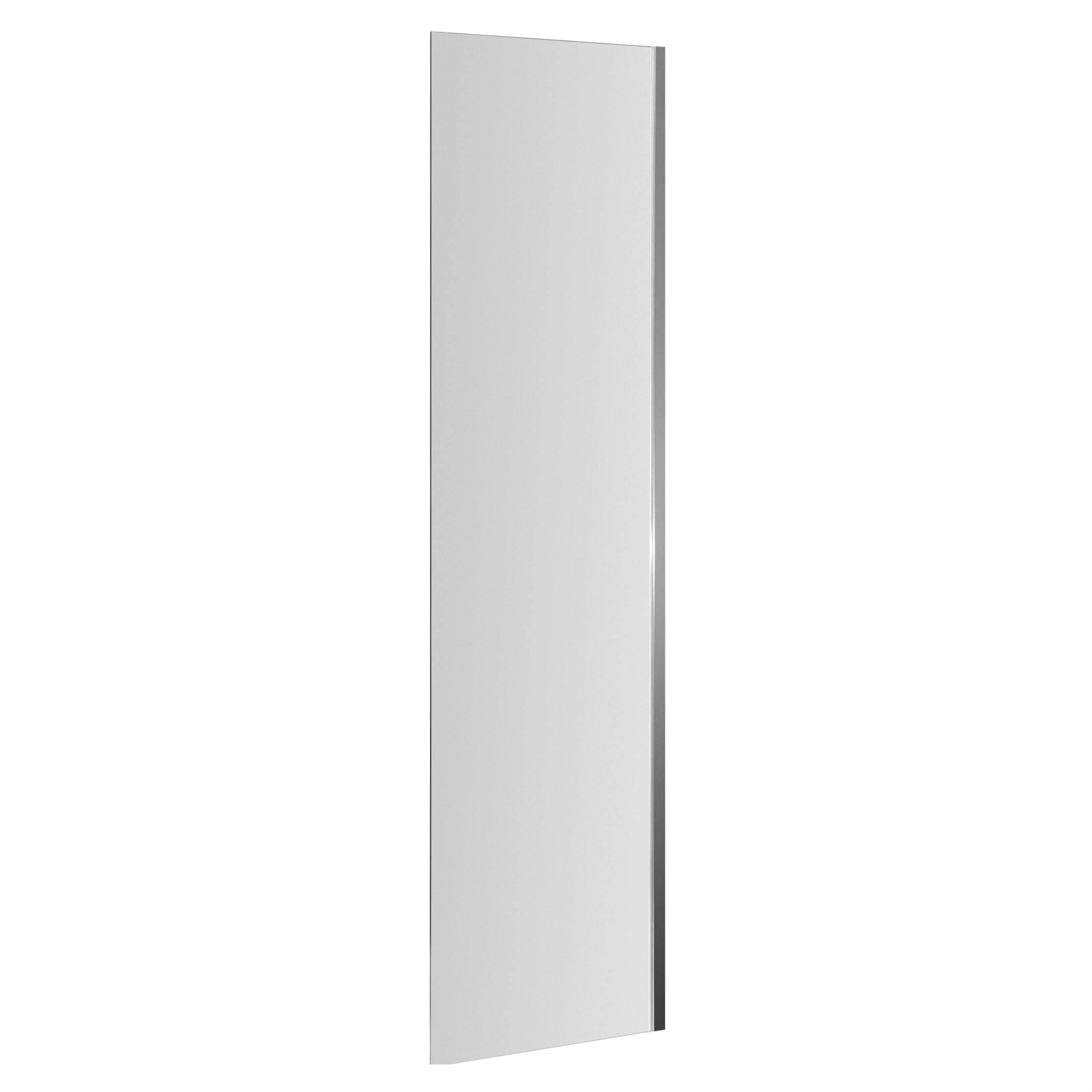 Balterley Fixed Toughened Safety Glass Bath Screen - 6mm Glass - 350mm Wide - Reversible