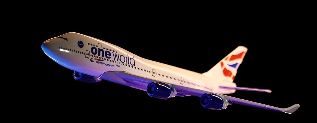 Amazon | QIYUMOKE 1/400 JAL 日本航空 ボーイング747 飛行機モデル