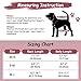 Pet Soft Hundewindel-Hosenträger, 2 Stück Hunde-Hosenträger für Hundewindeln, Hundepampers, Bauchbänder, Haustier-Kleidung (Beige-Wine, L)