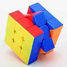 Magic Cube Puzzle Toy for Kids 3x3x3 Puzzle Extra Smooth High Speed (1 Pieces) Multicolour