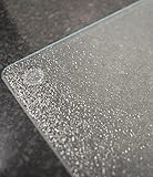 Deenz 60X40Cm Tempered Glass Worktop Saver Frosted Dishwasher Safe 5mm Chopping Board - Image 5