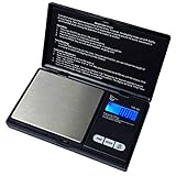 Tesso Digital Mini Pocket Scale High Accuracy Jewelry/Food/Medicine Scale, Electronic Smart Scale with Slim Design (100g x 0.01g)