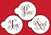 Joy, Noel and Peace Cookie Set by Designer Stencils