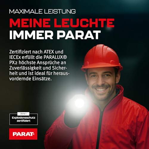 Lampe à main Parat Paralux PX2 robuste de sécurité à piles - 5