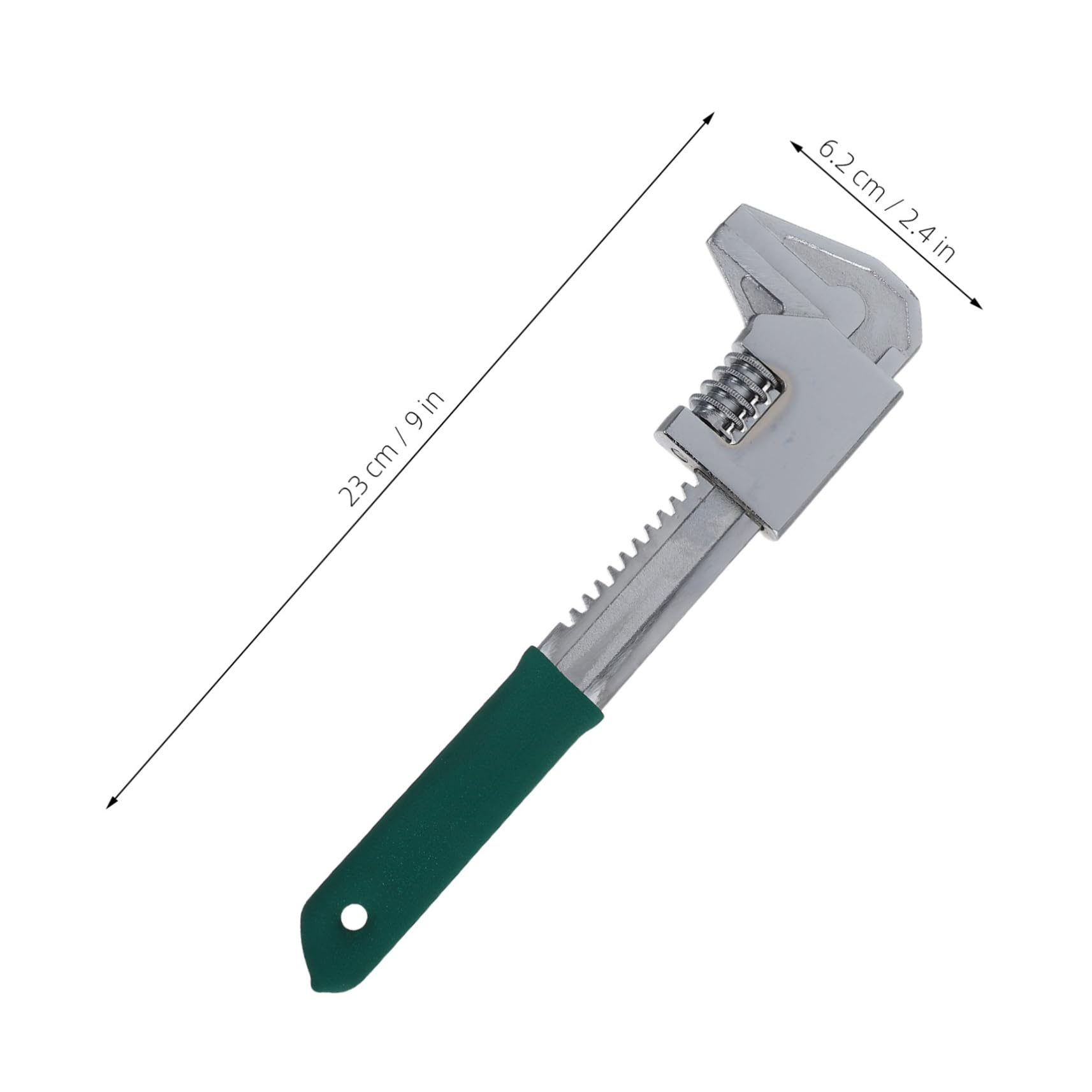 Cabilock Llave De Ángulo Recto Ajustable De Acero Llave Inglesa Para Plomería y Reparación De Automóviles Útil Espacios Reducidos