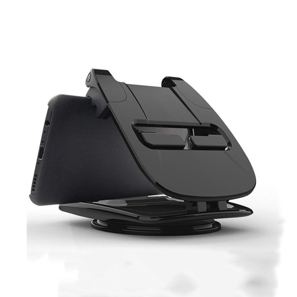 PGNEX Car Phone Holder 360 Degree Rotate Dashboard Non-Slip Mat Rubber Mount Holder