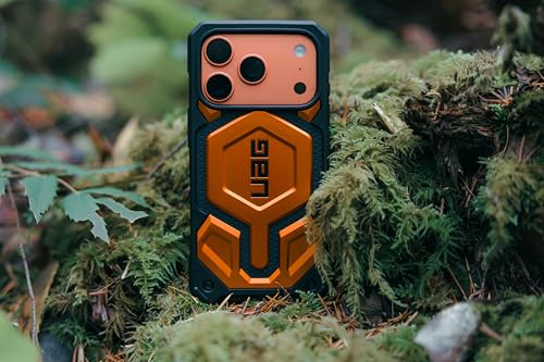 Image of Urban Armor Gear UAG Monarch Pro Magnetic Compatible, Rugged Heavy Duty Shockproof Military Grade Protective Case /Cover Designed for iPhone 17 Pro Max (2025) - Orange