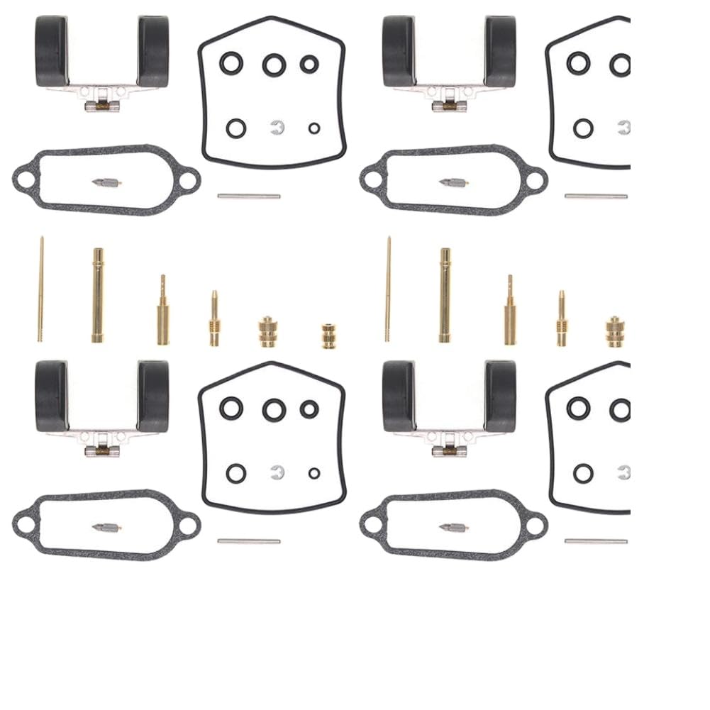 Motorcycle Carburetor Float Gasket Repair Kit Compatible with CB400F Super Sport 1975-1977 CB400Four CB400 CB 400F 400Four 400 F Four