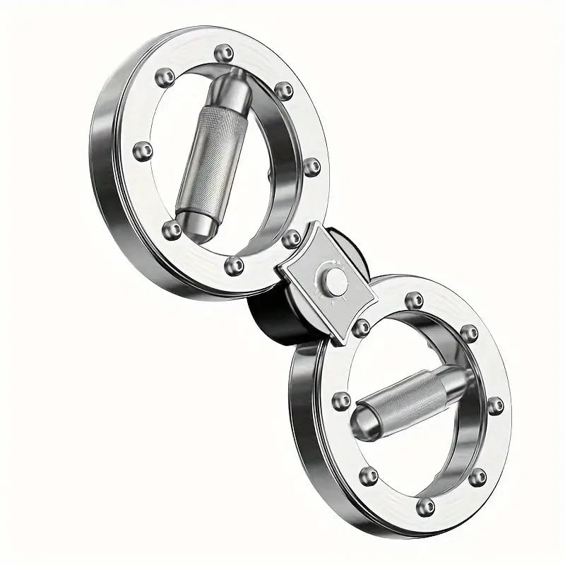 Pounds Resistance Adjustable Rotator Machine for Upper Body Strength Training, 360 Degree Rotating Grips, Multifunctional Spinning Burn for Forearm Trainer, Boxing, Workouts.