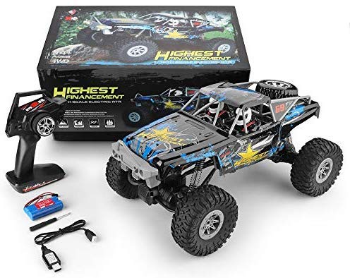 High quality WLtoys 104310 1/10 2.4 Ghz Controllo Remoto Crawler Elettrico Simulazione RC Fuoristrada Camion Auto Giocattolo per il Regalo del bambino