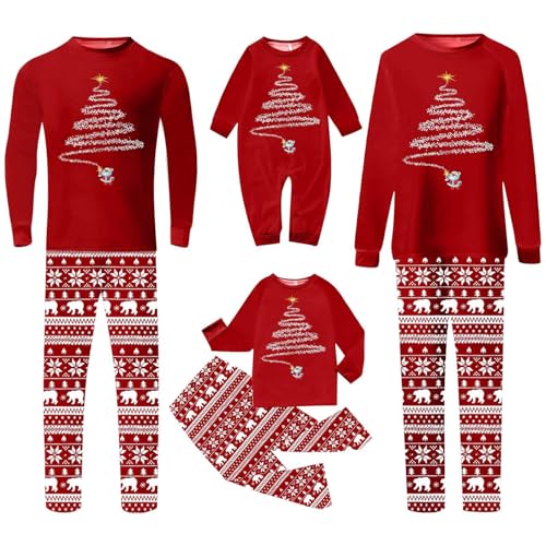 Générique Ensemble Pyjama de Famille de Noël Vêtements de Vacances