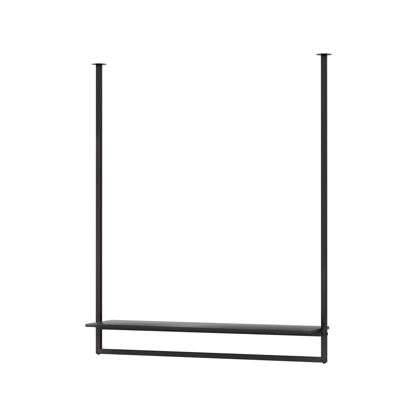 JKJZSALJ Heavy Wall-Mounted Metal Garment Rack,Commercial Clothing Store Display Rack Suspended Ceiling Hanger,Clothes Hanger Rod For Retail Stores,Clothes Rod For Boutiqu,B