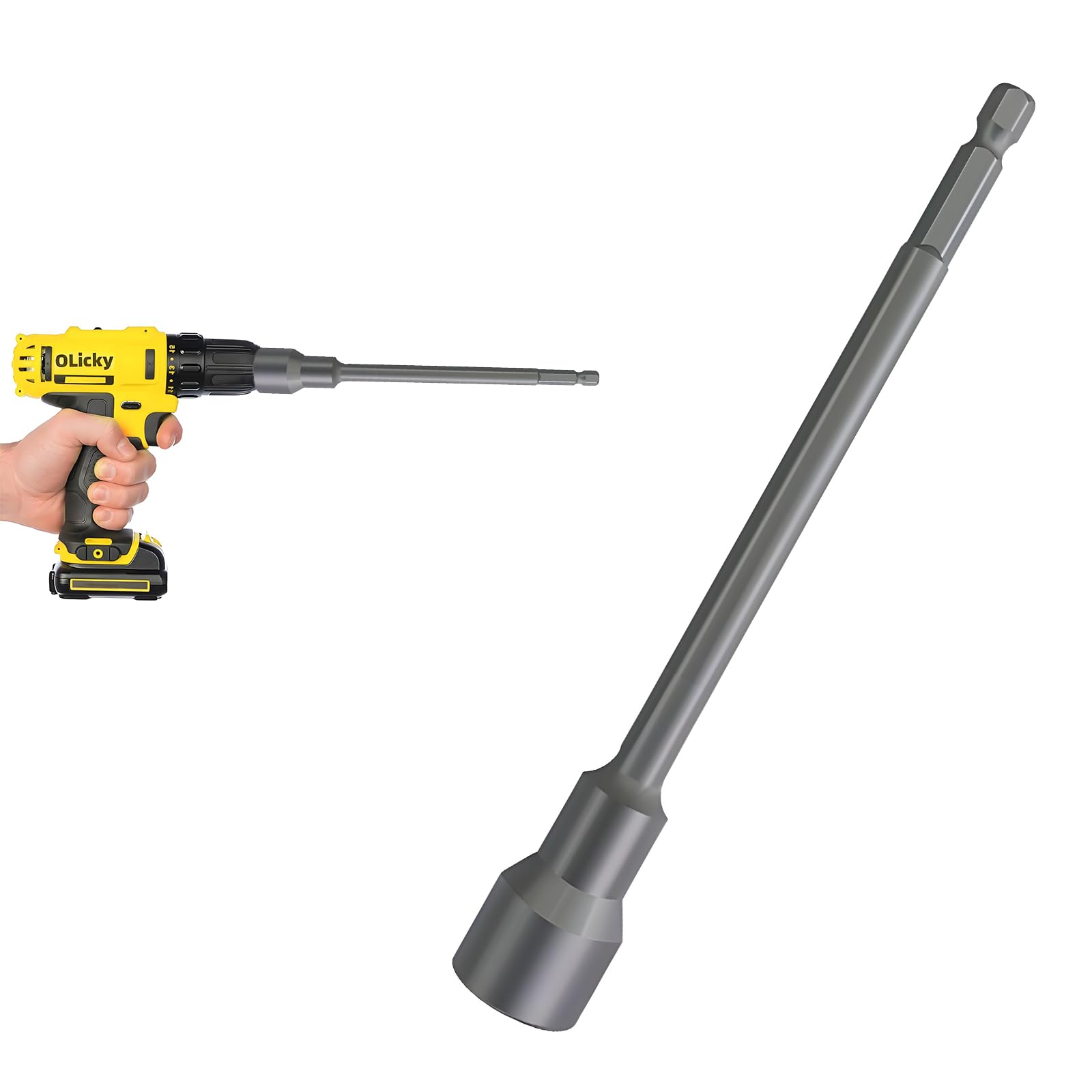 Raheem Magnetic Caravan Leg Winder Drill Attachment Jack