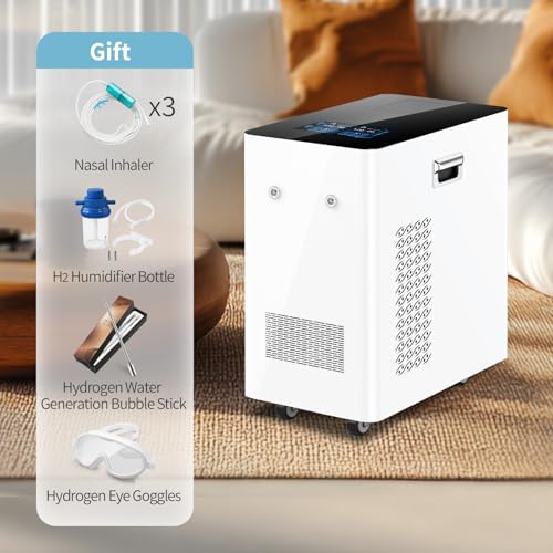 H2 Life Hydrogen Inhalation Machine 3000ml/min,Hydrogen Water Generator 99.99% High Purity H2 Inhaler SPE Technology - Image 5