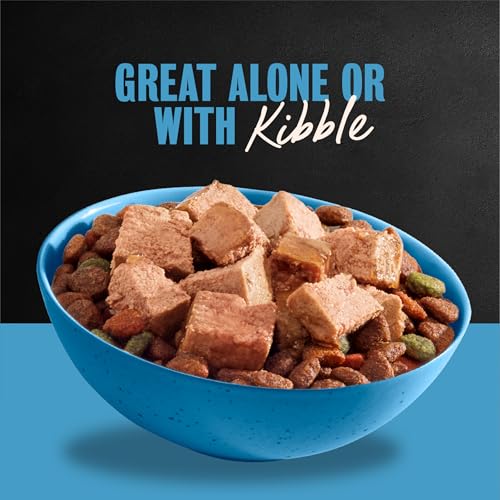 Image of Cesar Classic Loaf in Sauce Wet Dog Food, Lamb Recipe, 3.5 oz, 24 Count | Made in USA, Real lamb #1 ingredient, no fillers, no added sugar, no artificial flavors, slow-cooked, easy peel trays