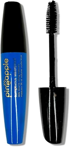 Pineapple Sumptuous Waterproof Mascara 8 g. Waterproof volumizing mascara with lash-thickening fibers that deliver dramatic volume
